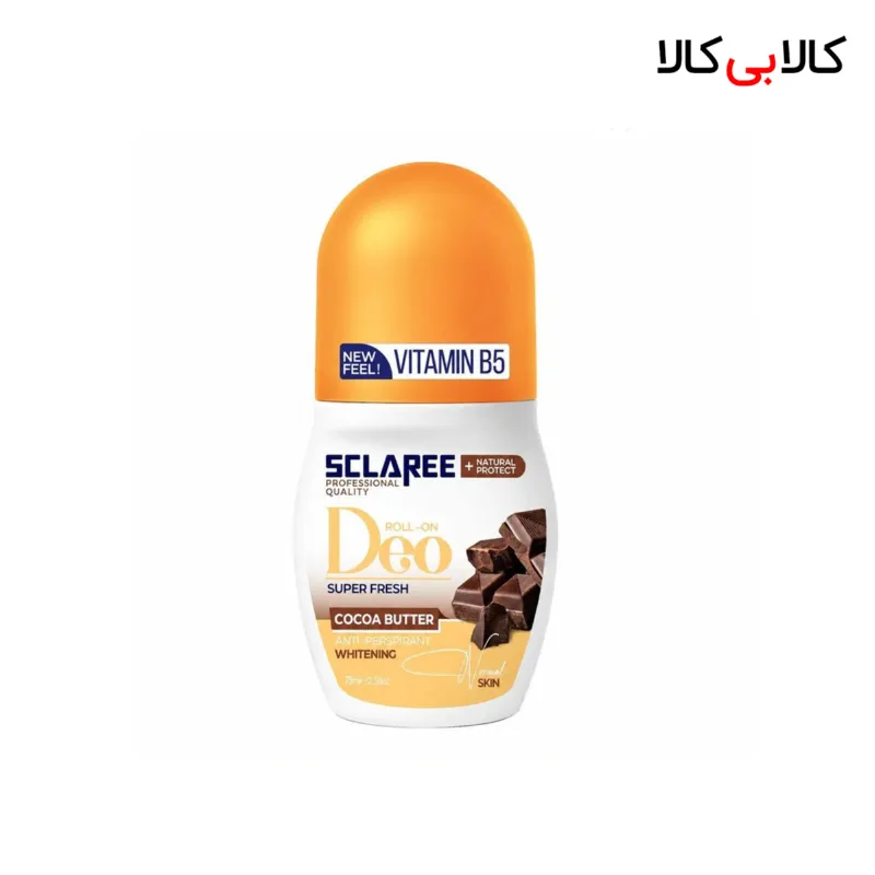 رول دئودورانت اسکلاره مدل Cocoa Butter زنانه حجم 75 میلی لیتر