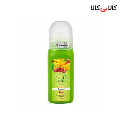 مام رول صدفی پینک ویژوال Tropical حجم 120 میلی لیتر