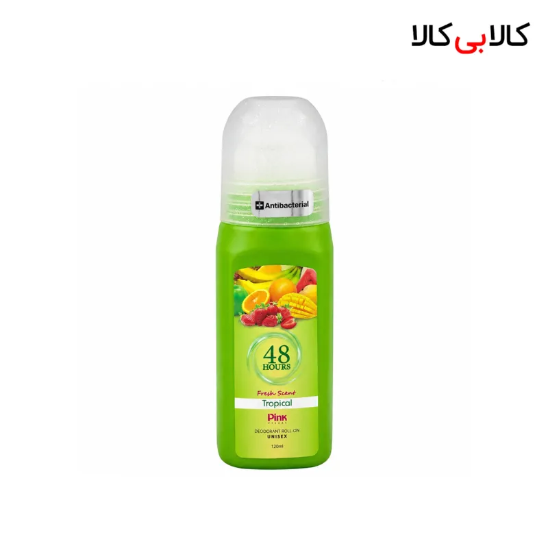 مام رول صدفی پینک ویژوال Tropical حجم 120 میلی لیتر