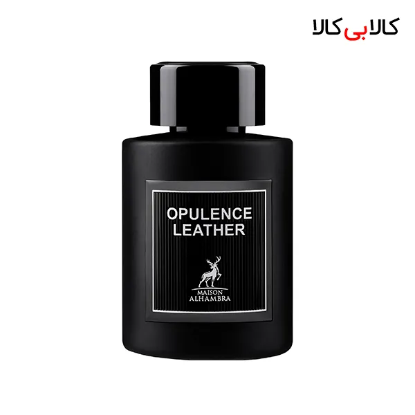 ادکلن الحمبرا امبر لدر (Opulence Leather) زنانه و مردانه حجم 100 میلی لیتر