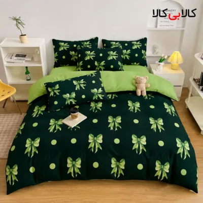 روتختی طرح مینیمال پاپیون سبز دخترانه کد 28