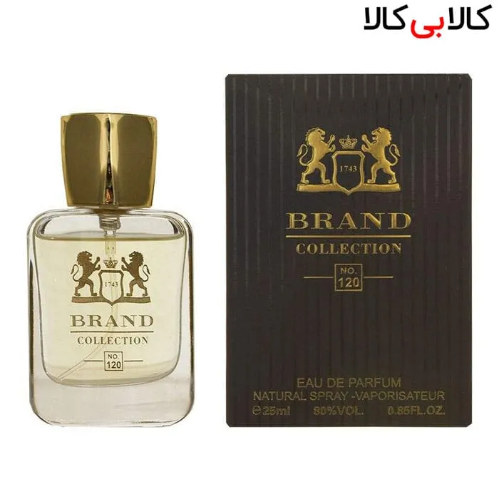 عطر جیبی برند کالکشن مردانه و زنانه کد NO 120 حجم 25 میلی لیتر