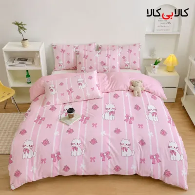 روتختی طرح مینیمال گربه و پاپیون دخترانه کد 37