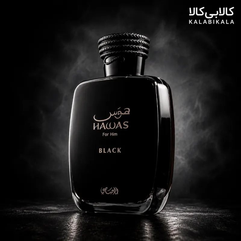 ادکلن رصاصی هوس بلک مردانه حجم 100 میلی لیتر