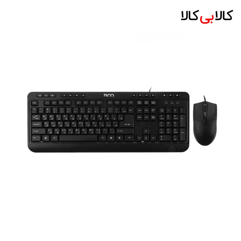 کیبورد و ماوس تسکو مدل TKM 8052 با حروف فارسی