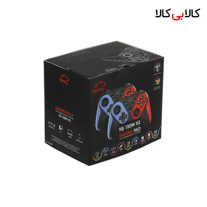 دسته بازی تسکو مدل TG 150W X2 بسته 2 عددی