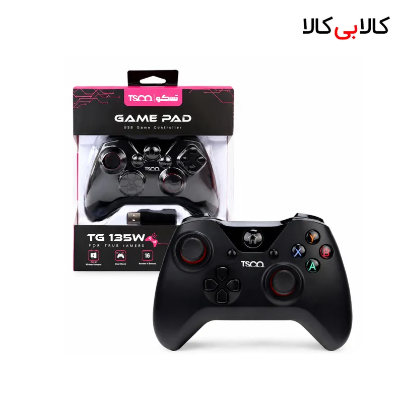دسته بازی تسکو مدل TG 135W