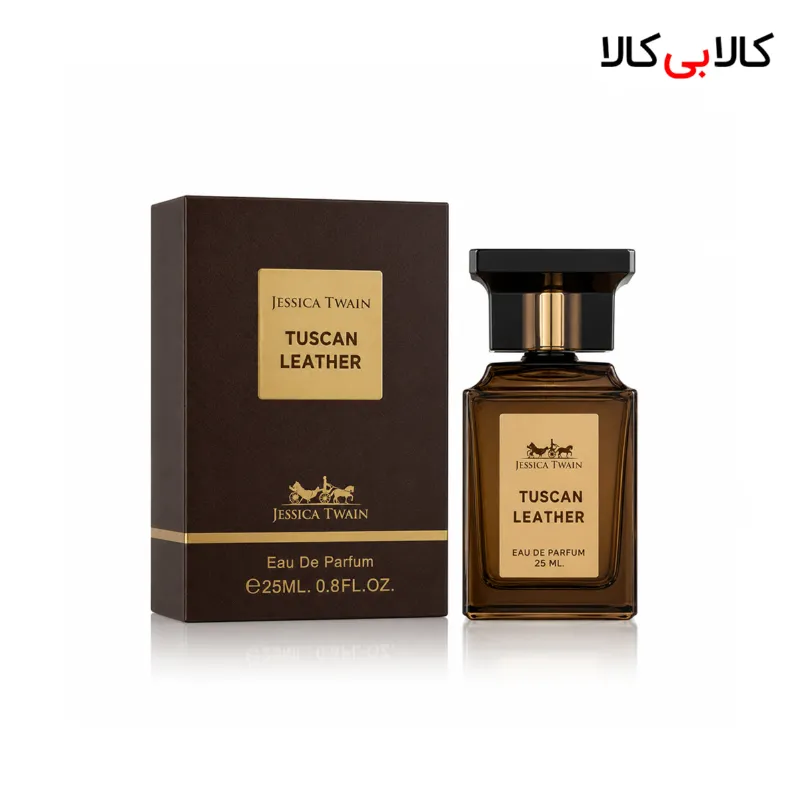 عطر جیبی جسیکا تویین توسکان لدر مردانه و زنانه حجم 25 میلی لیتر