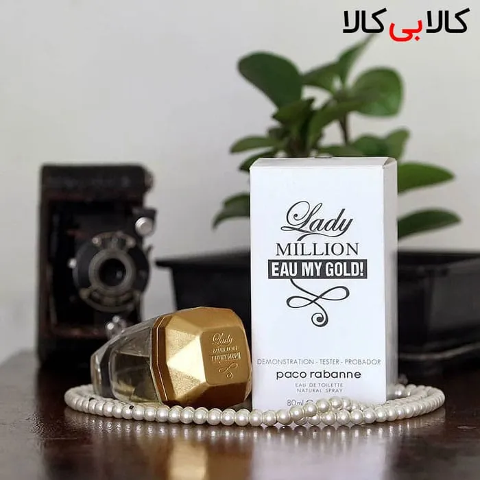 تستر ادوتویلت Lady Million Eau My Gold پاکو رابان زنانه حجم 80 ML