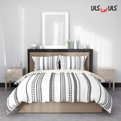 روتختی شیک طرح نئوکلاسیک سیاه و سفید بزرگسال کد 151