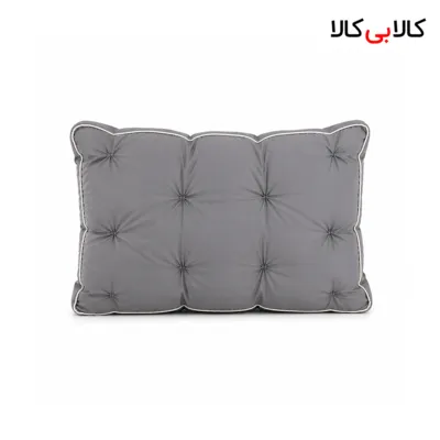 بالش نرم و راحت طرح چروک رنگ طوسی کد 03