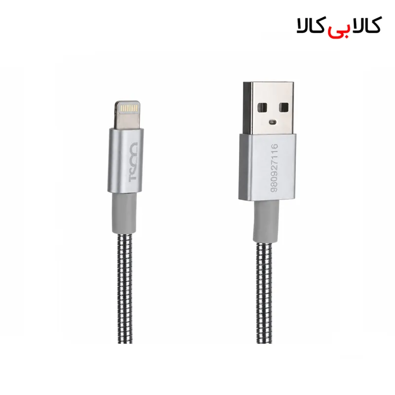کابل تبدیل USB به لایتنینگ تسکو مدل TC i27 طول 1 متر