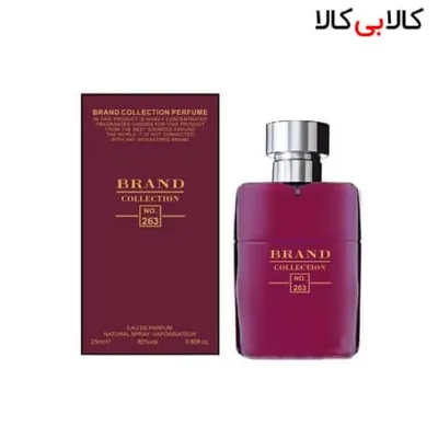 عطر جیبی برند کالکشن زنانه کد NO 263 حجم 25 میلی لیتر
