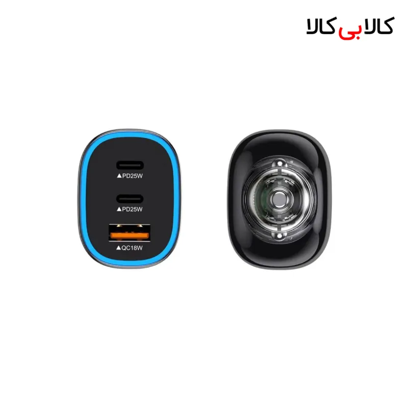 شارژر فندکی 68 وات سه پورت تسکو مدل TCG 46