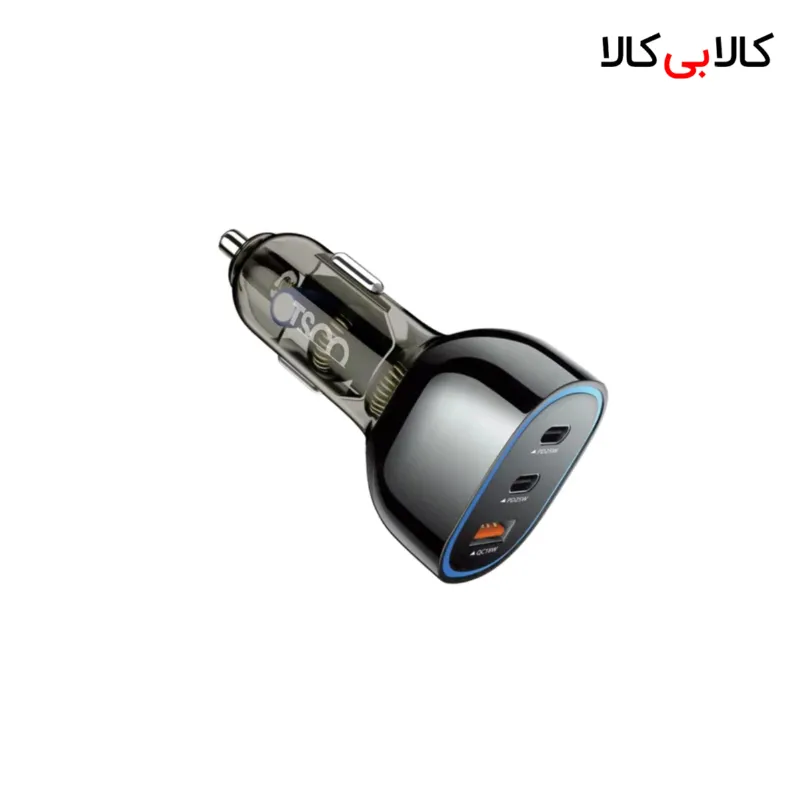 شارژر فندکی 68 وات سه پورت تسکو مدل TCG 46