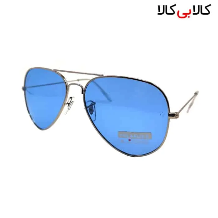 عینک آفتابی ری بن مردانه و زنانه مدل RB3026 عدسی آبی
