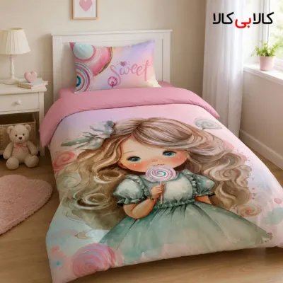 روتختی طرح دختر آبنباتی دخترانه کد 197