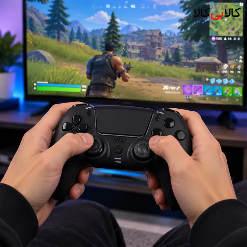 دسته بازی کامپیوتر و PS4 بلوتوثی Verity مدل V-J4115W