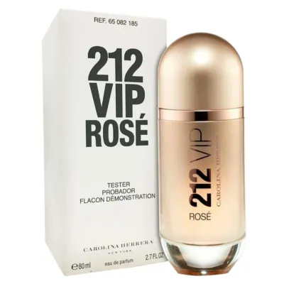 تستر ادو پرفیوم 212 VIP Rose کارولینا هررا زنانه حجم 80 میلی لیتر