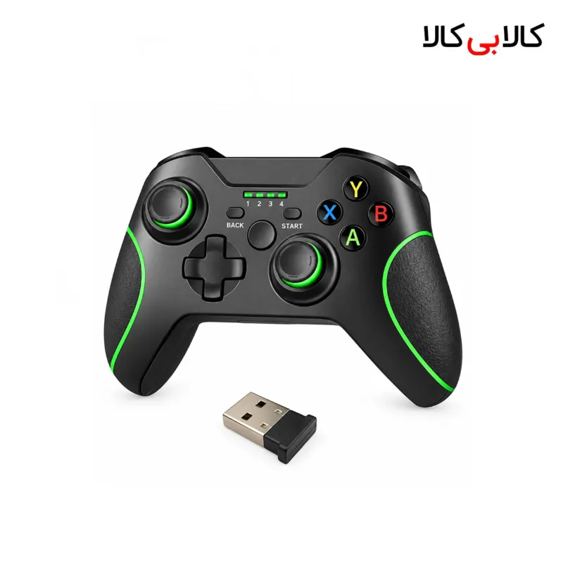 دسته بازی بی سیم کامپیوتر X168 (طرح Xbox)