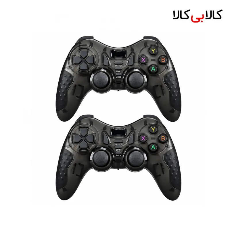 دسته بازی دوبل بی‌سیم مدل INV-012 (گیم‌پد دوتایی وایرلس کامپیوتر)