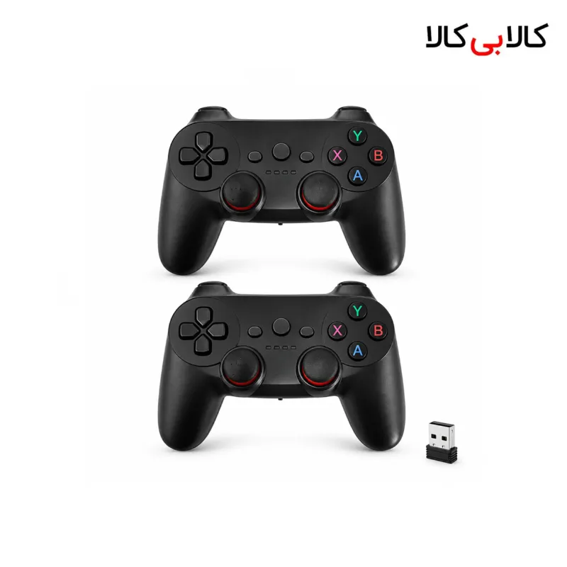 دسته بازی دوبل بی سیم (دوتایی) مدل CM-019D فرکانس 2.4GHz مخصوص کامپیوتر