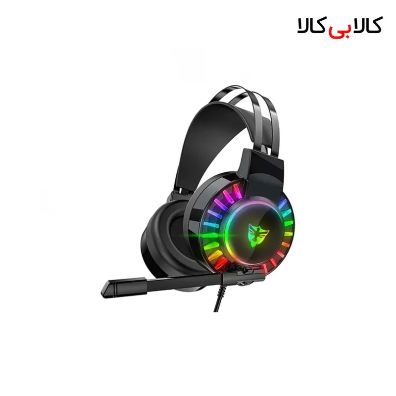هدست گیمینگ حرفهای G605 با صدای 7.1 کاناله و نورپردازی RGB