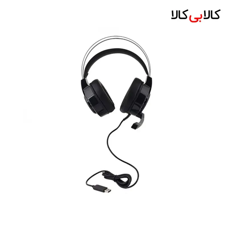 هدست گیمینگ حرفهای G605 با صدای 7.1 کاناله و نورپردازی RGB