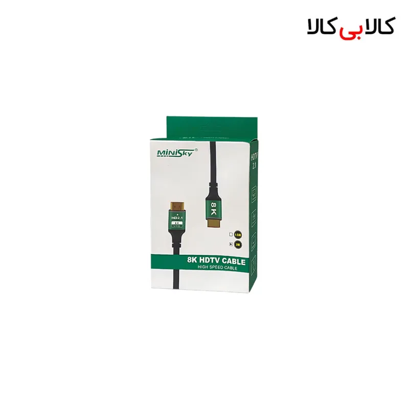 کابل MiniSky HDMI 8K/V2.1 سه متری