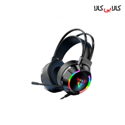 هدست گیمینگ حرفه‌ای G606 با صدای 7.1، درایور 50mm و RGB