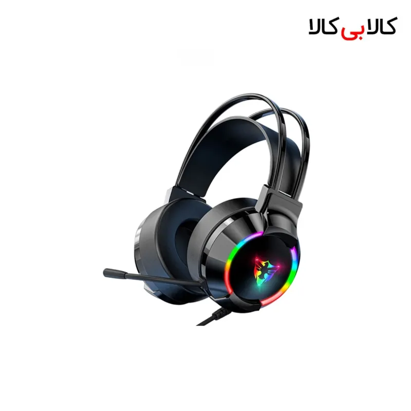 هدست گیمینگ حرفهای G606 با صدای 7.1، درایور 50mm و RGB