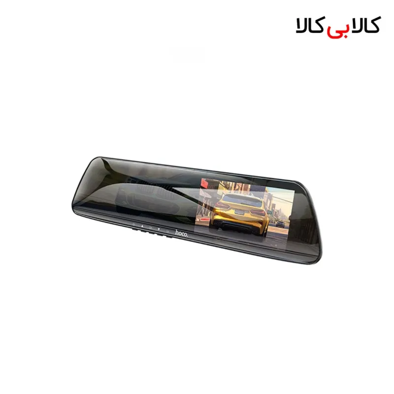 دوربین ثبت وقایع خودرو هوکو مدل HOCO DV4 (آینه‌ ای دو دوربینه)