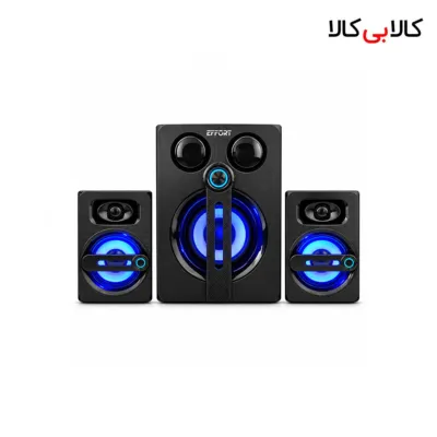 اسپیکر سه تکه رومیزی ایفورت EFFORT مدل EF-S3000BT (بلوتوثی و فلش‌ خور)