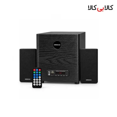 اسپیکر سه تکه رومیزی بلوتوثی اوروکو OROCO (توان 40 𝑊و ریموت کنترل)