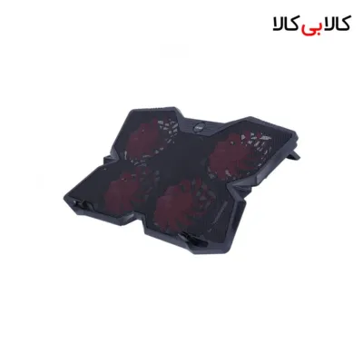 پایه خنک کننده لپ تاپ 4 فن دی نت مدل DT-70 کولپد گیمینگ