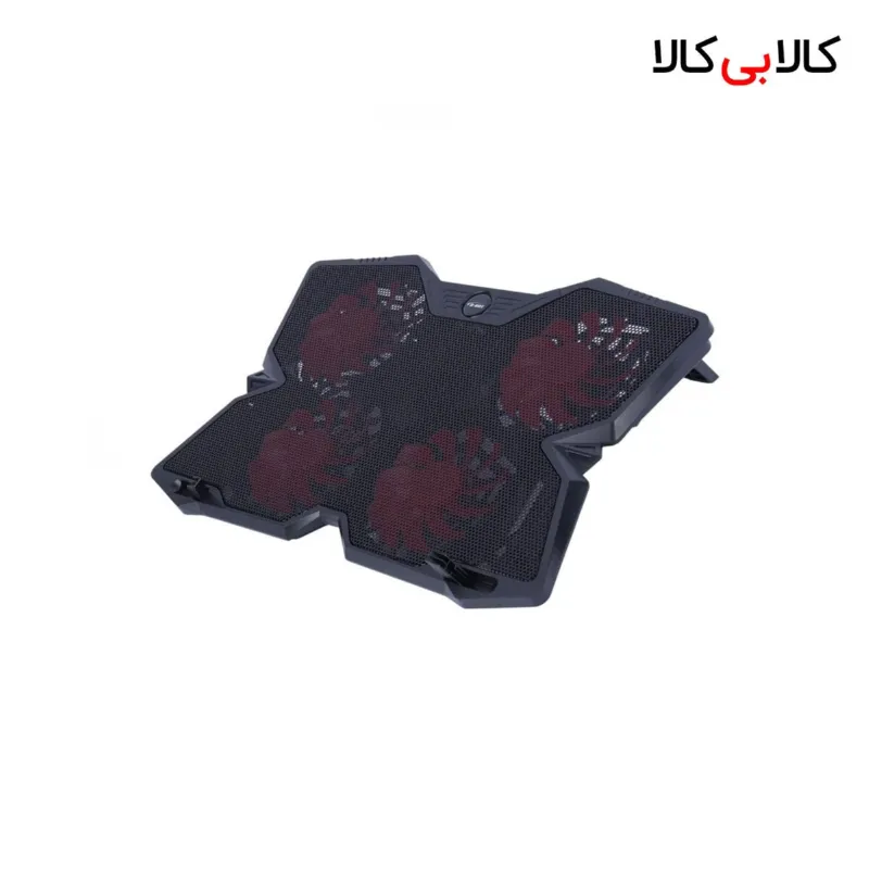 پایه خنک کننده لپ تاپ 4 فن دی نت مدل DT-70 کولپد گیمینگ