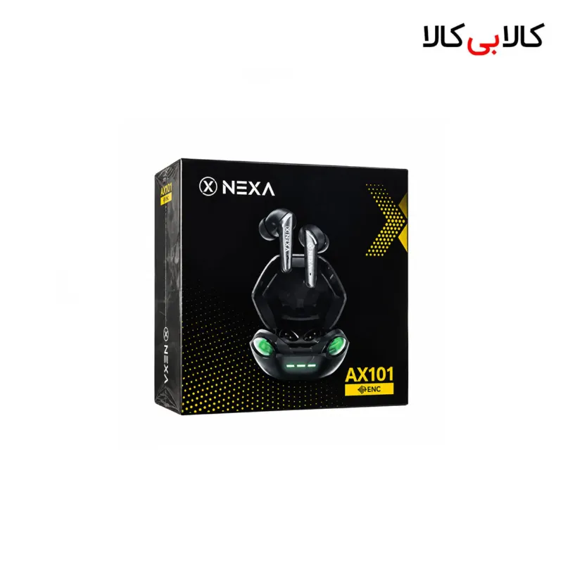هندزفری بلوتوثی گیمینگ نكسا (Nexa) مدل AX101 با نورپردازی LED و تأخیر کم