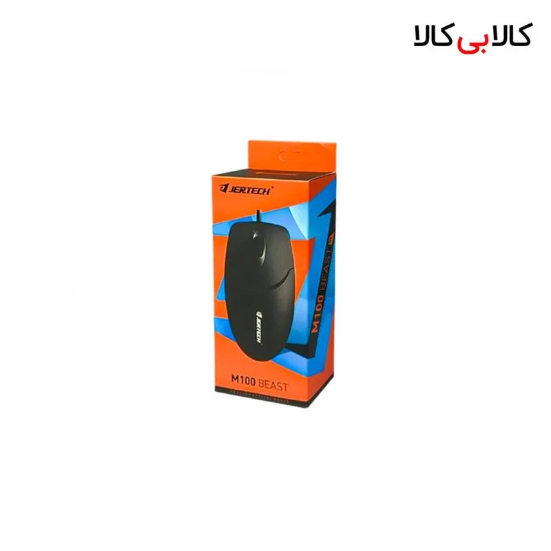 ماوس سیم‌دار جرتک (Jertech) مدل M100 Beast