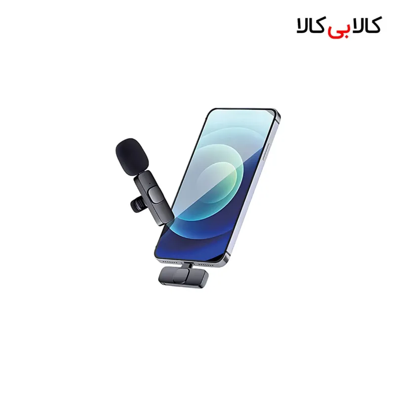 میکروفون بی سیم یقه‌ ای مدل F1 مخصوص آیفون (پورت لایتنینگ)