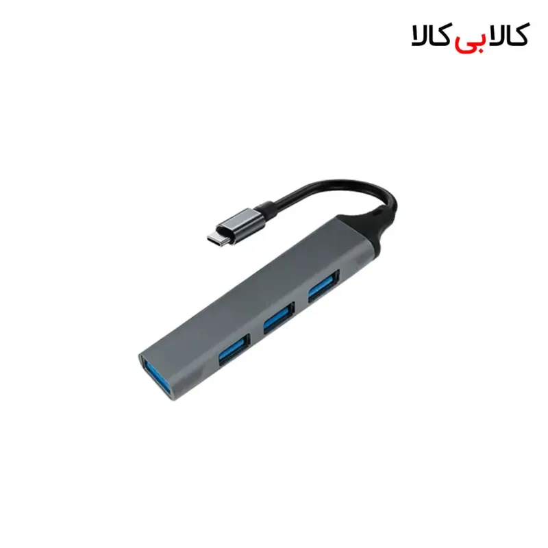 هاب 4 پورت تایپ سی طرح مک دودو (Macdodo) دارای 1 پورت USB 3.0 و 3 پورت USB 2.0