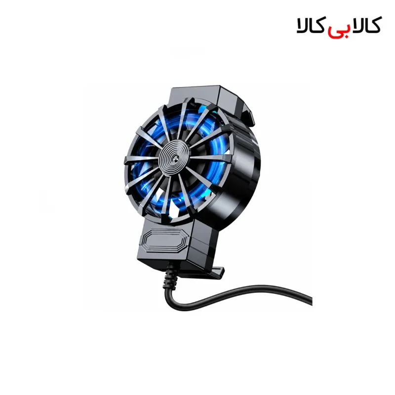 فن خنک کننده موبایل گیمینگ مدل X16 (اتصال سیمی و نورپردازی)