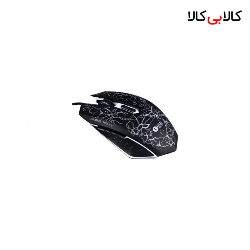 ماوس مخصوص بازی گلد اسکار مدل T4 طراحی رعد و برقی، دقت 3600 DPI