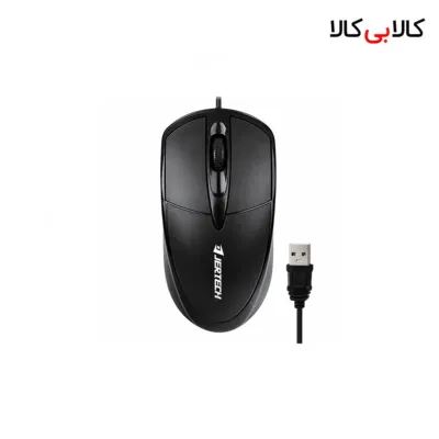 ماوس با سیم جرتک (Jertech) مدل M110 دقت 1200 DPI و بدنه مقاوم