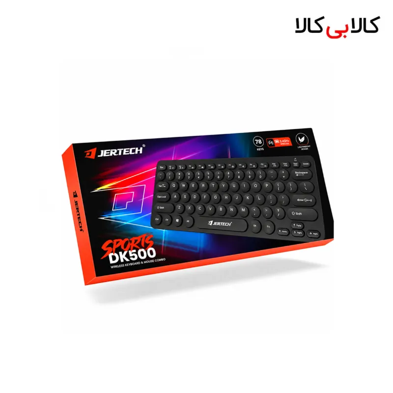 مینی کیبورد با سیم جرتک مدل DK500