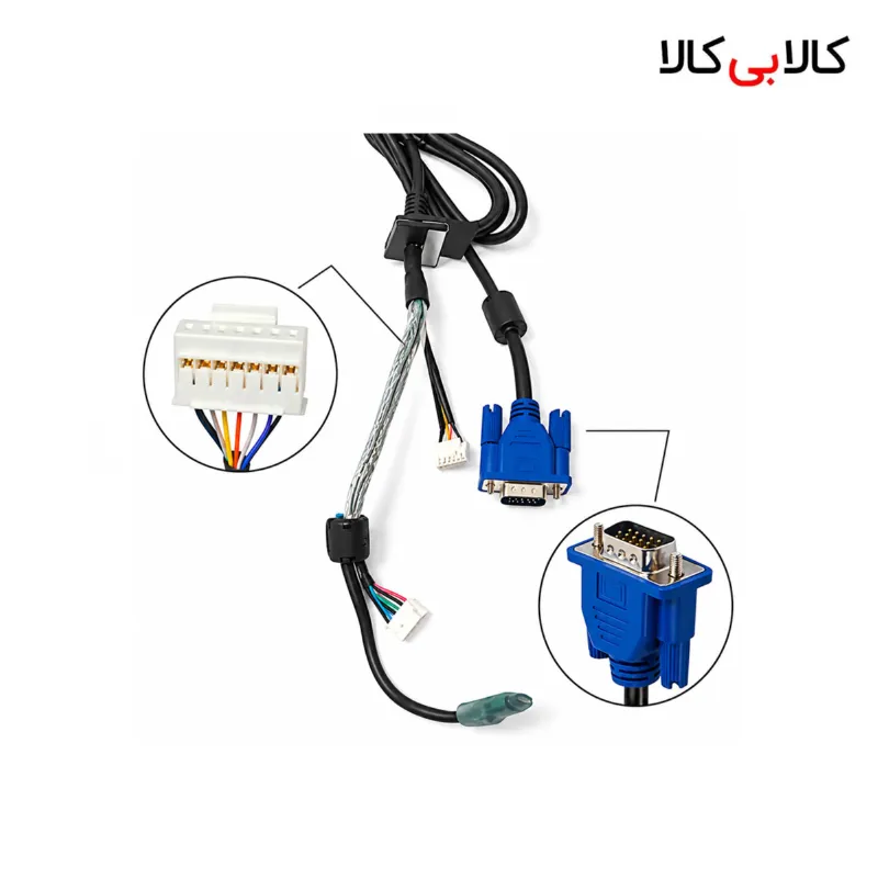 کابل تعمیری مانیتور VGA به سوکت 6 و 7 پین (نویز گیردار)