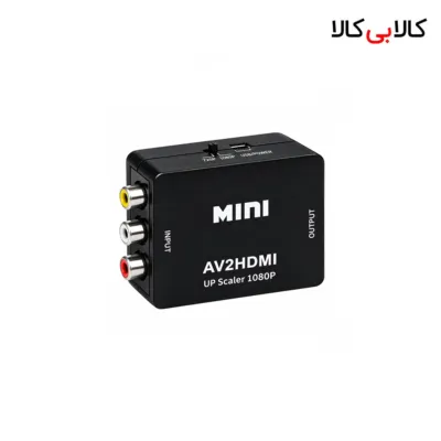 مبدل AV (سه فیش) به HDMI برند دی‌ نت (D-Net) کیفیت 1080 p