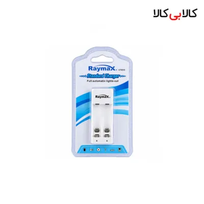 شارژر باتری قلمی و نیم‌ قلمی دوتایی Raymax مدل C702V2