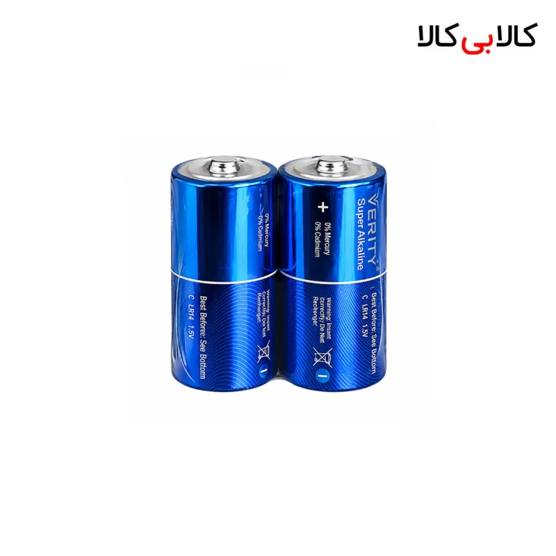 باتری متوسط شیرینک سوپر آلکالاین وریتی مدل LR14 (بسته 2 عددی)