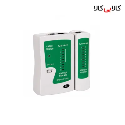 تستر کابل شبکه و تلفن مدل 011 (تستر دو تکه RJ45 و RJ11)