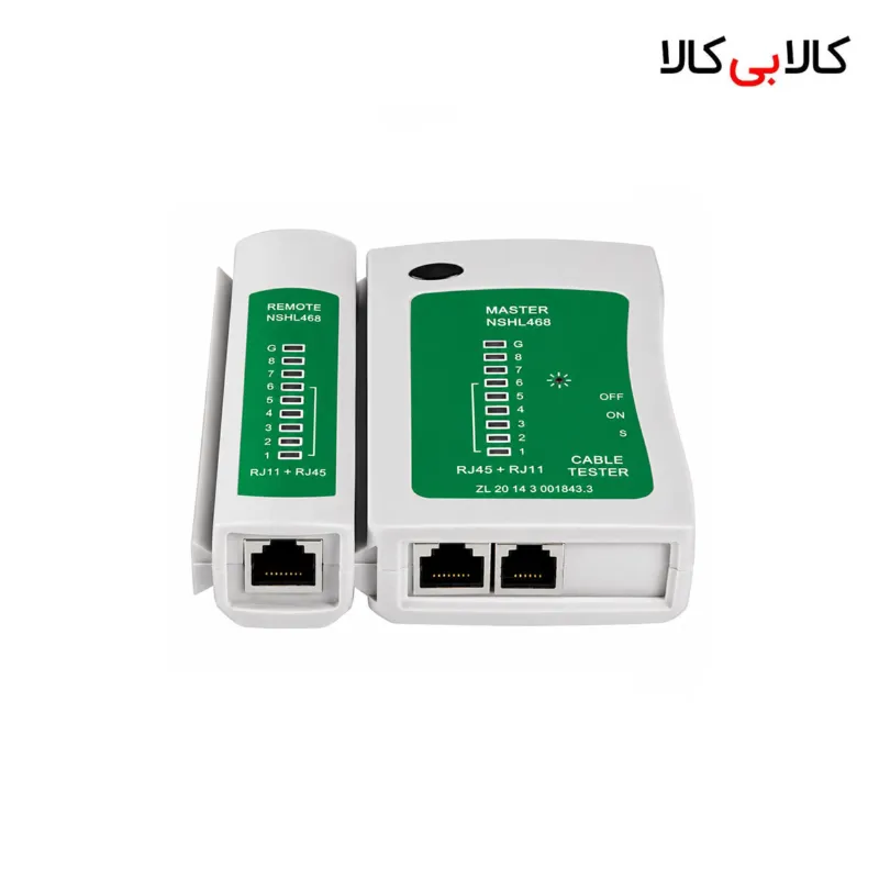 تستر کابل شبکه و تلفن مدل 011 (تستر دو تکه RJ45 و RJ11)